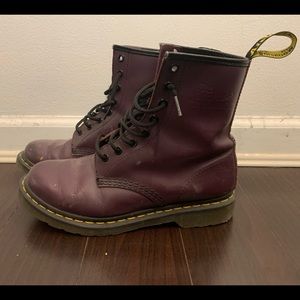 Purple 1460 Doc Martens